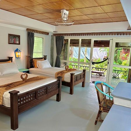 Bamboo Bungalows Koh Phayam Dış mekan fotoğraf